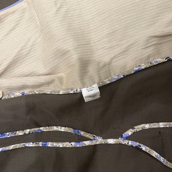 Banana Republic Olive Green Linen Safari Vest NWT size 4 - Picture 7 of 7